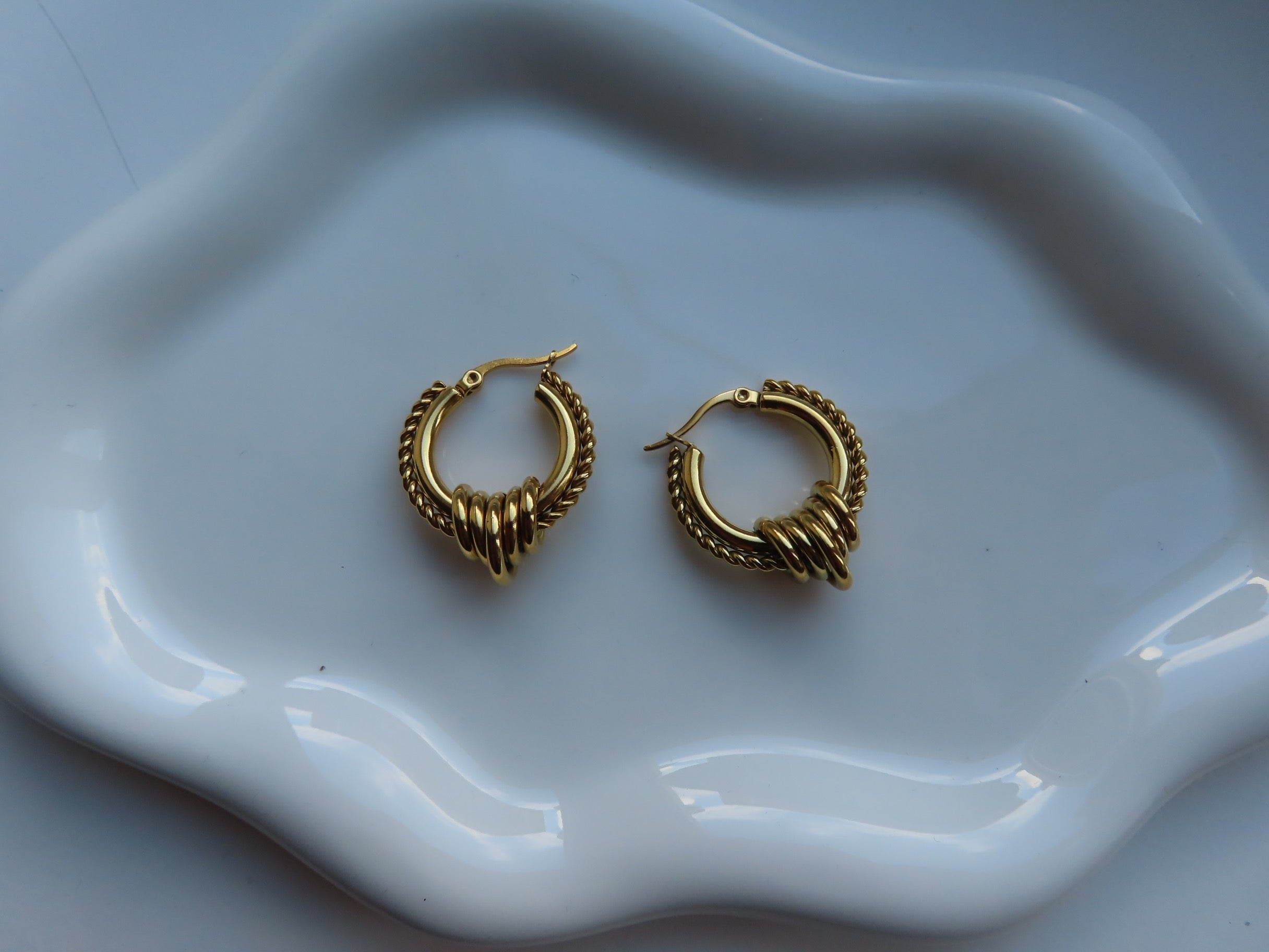 5 Stack Hoop Earrings